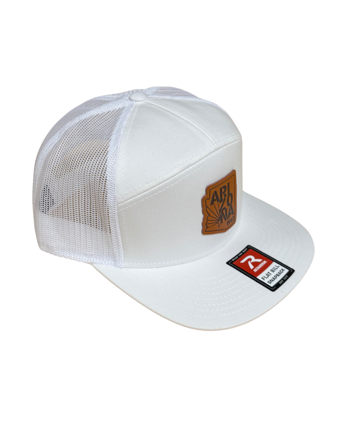 168 Seven Panel Flat Bill Snapback