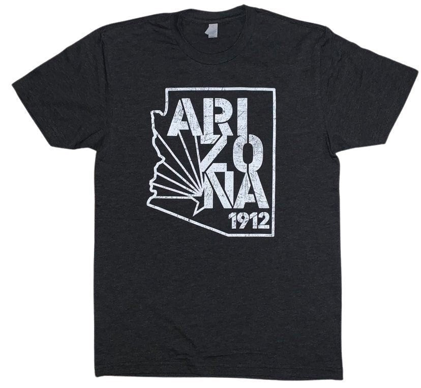 Arizona 1912 Tee, Vintage Black