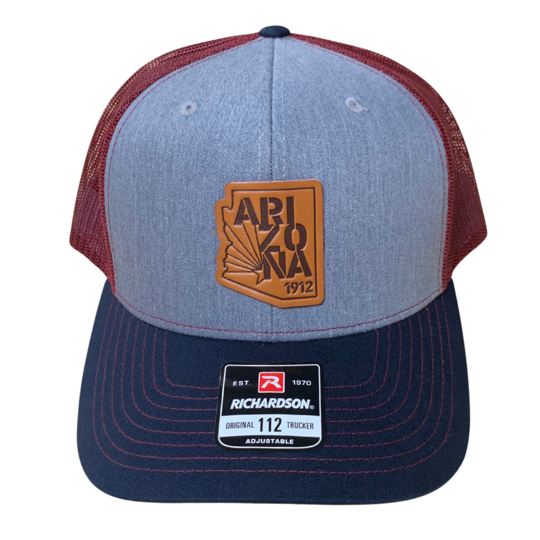 112 Snapback, Cardinal / Navy / Heather Grey