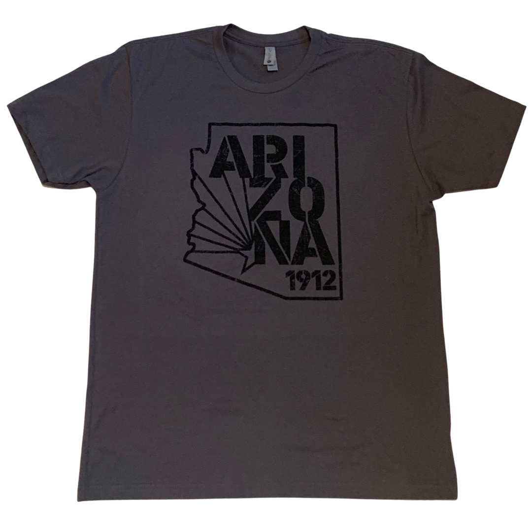 Arizona 1912 Tee, Dark Grey