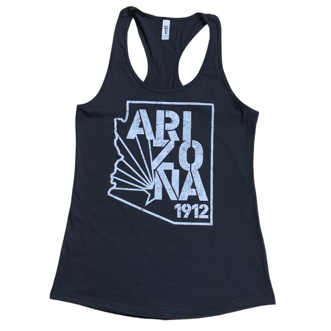 AZ 1912 Black Racerback Tank