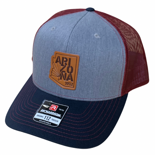 112 Snapback, Cardinal / Navy / Heather Grey