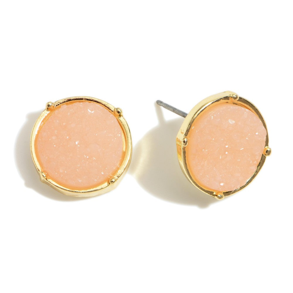 Druzy Studs