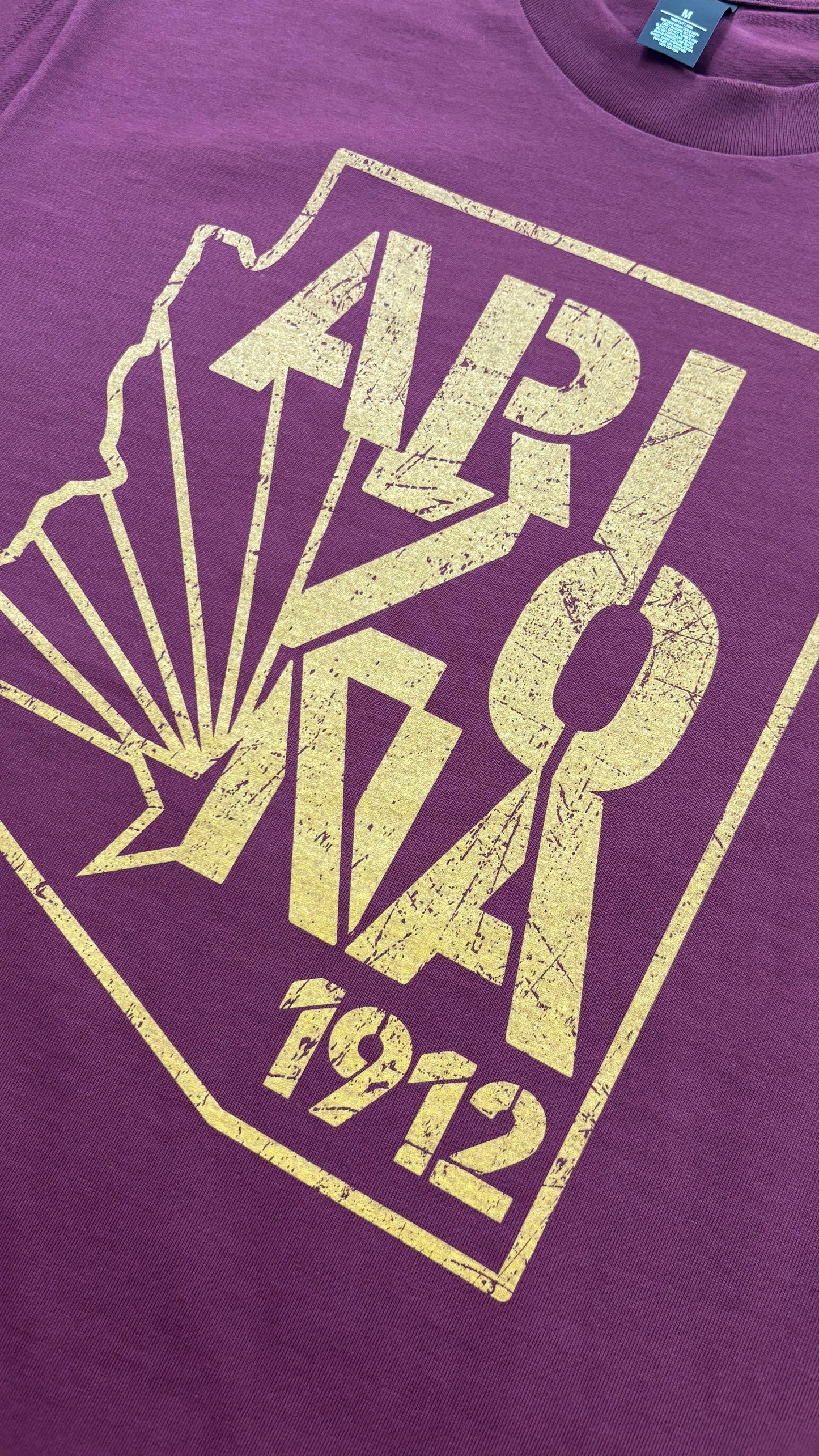 Maroon tees and gold ink PRE-ORDER
