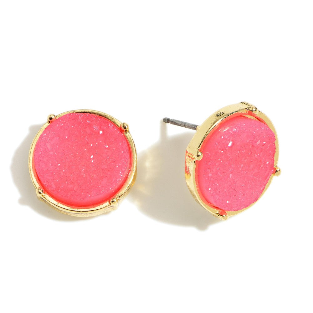 Druzy Studs