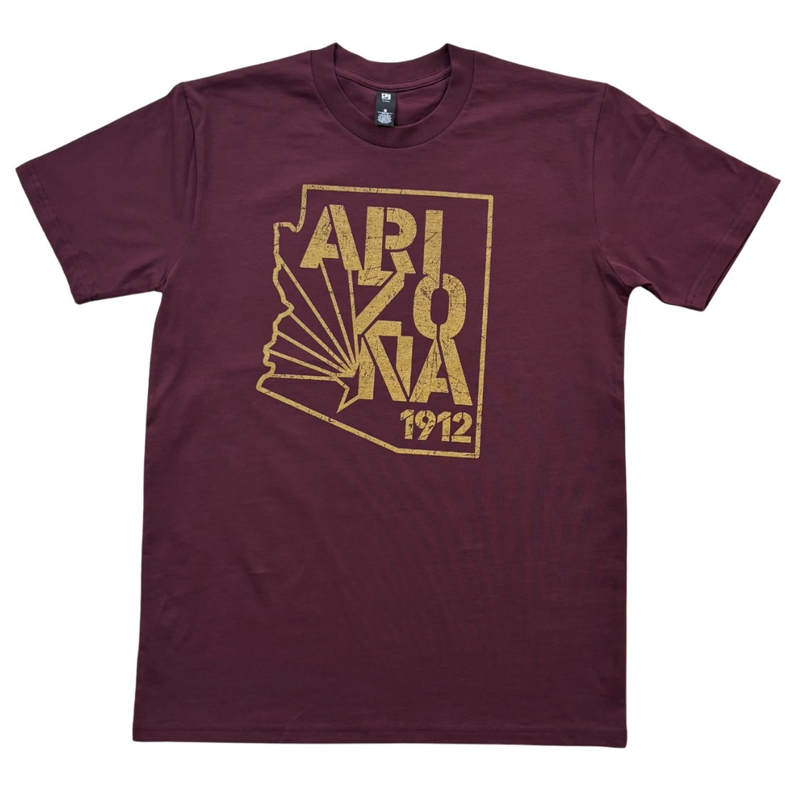 Maroon tees and gold ink PRE-ORDER
