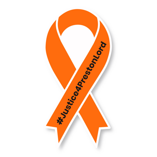 PL Orange Ribbon Car Magnet Fundraiser