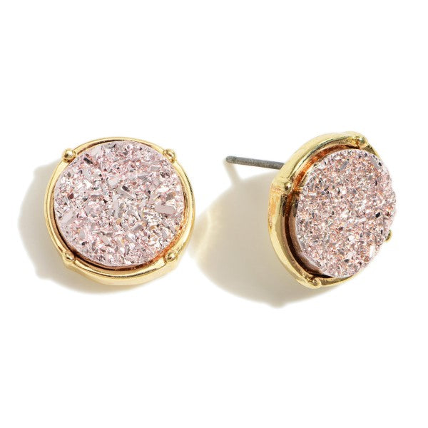 Druzy Studs