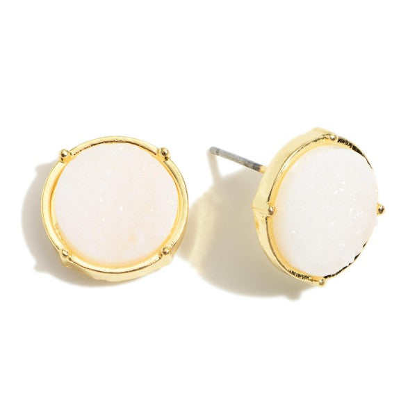 Druzy Studs