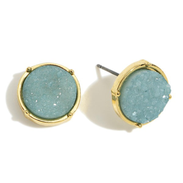 Druzy Studs